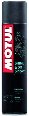 Полирующий спрей MOTUL E10 Shine & Go spray 0,4 л